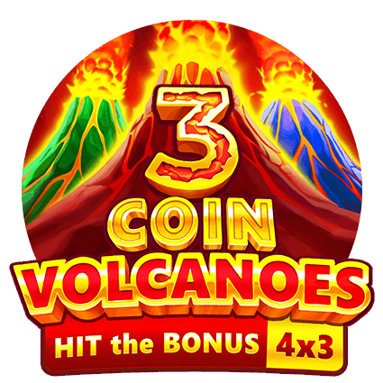 3 Coin Volcanoes logo