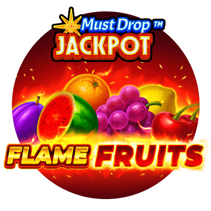 Must Drop JACKPOT™ Flame Fruits logo