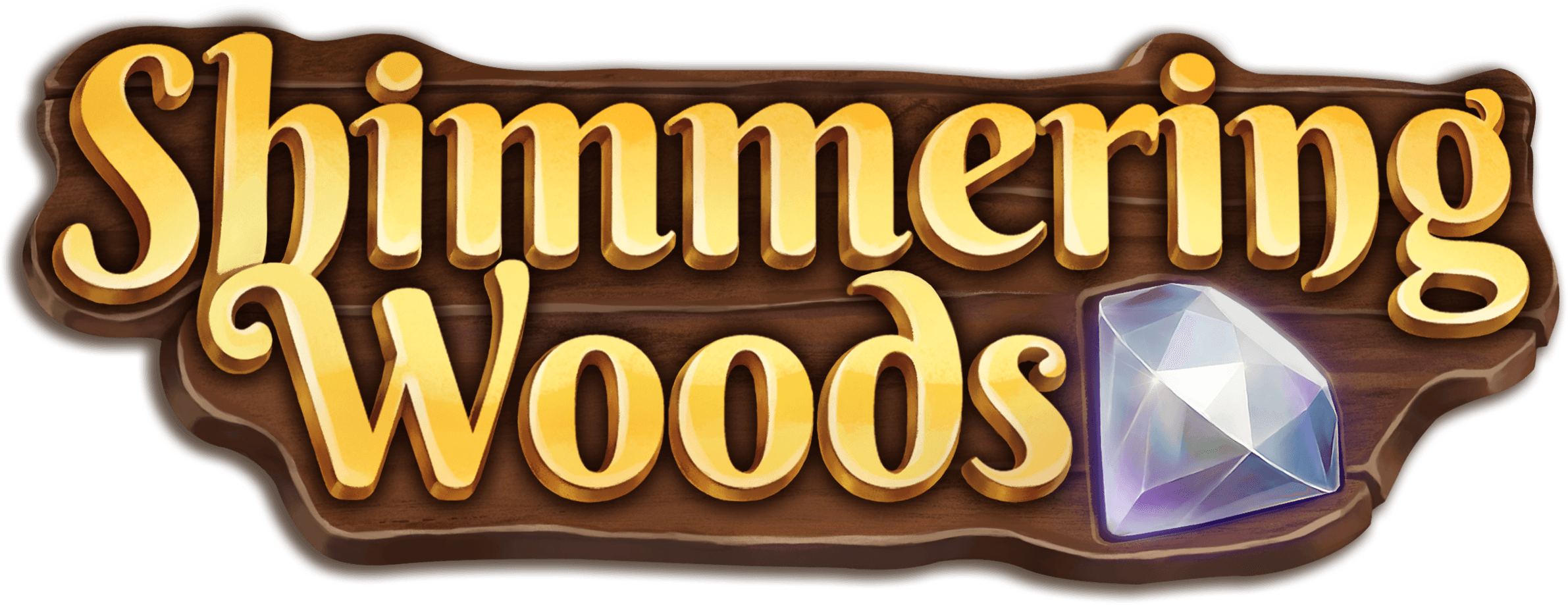 The Shimmering Woods logo