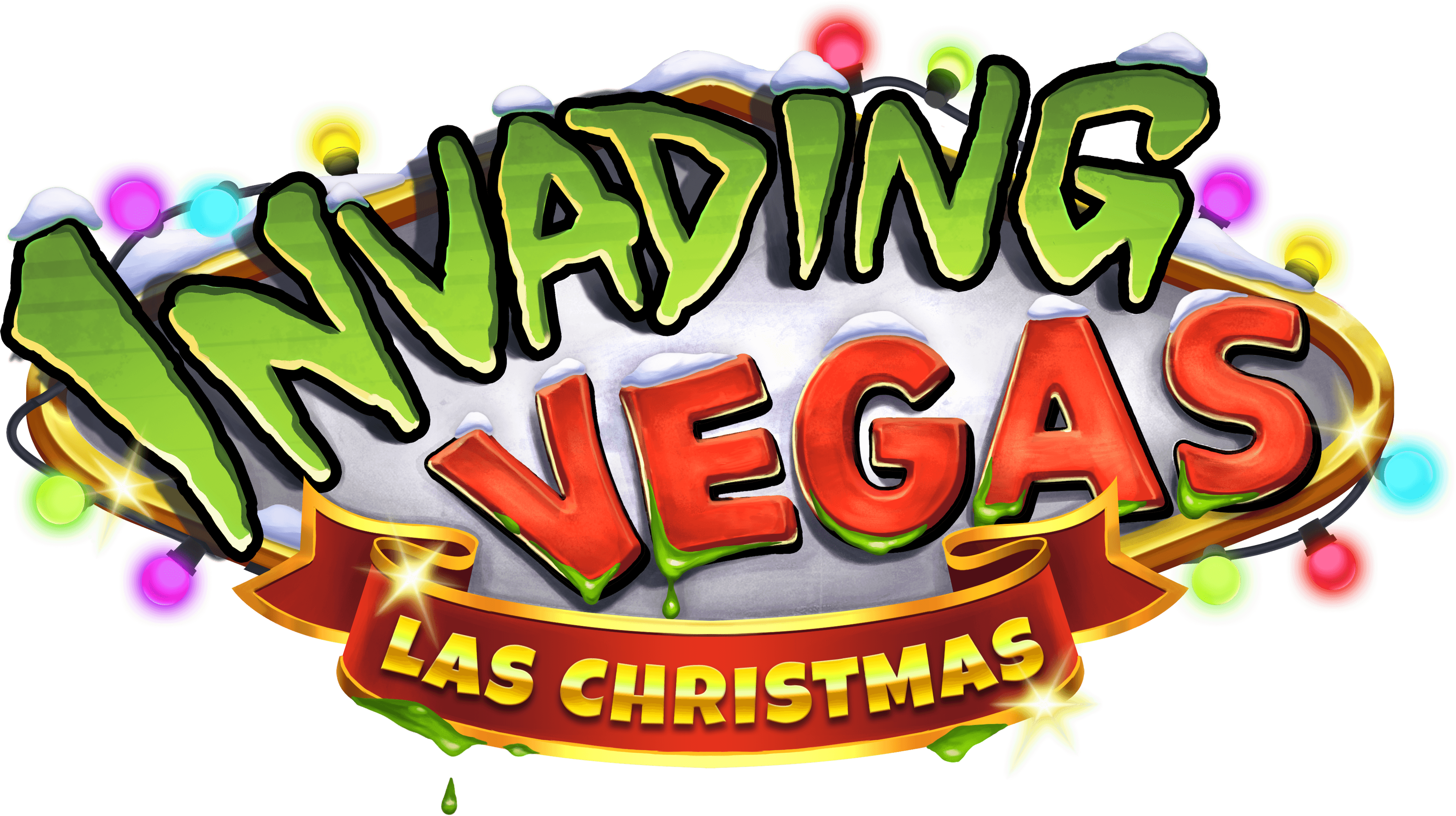 Invading Vegas: Las Christmas logo