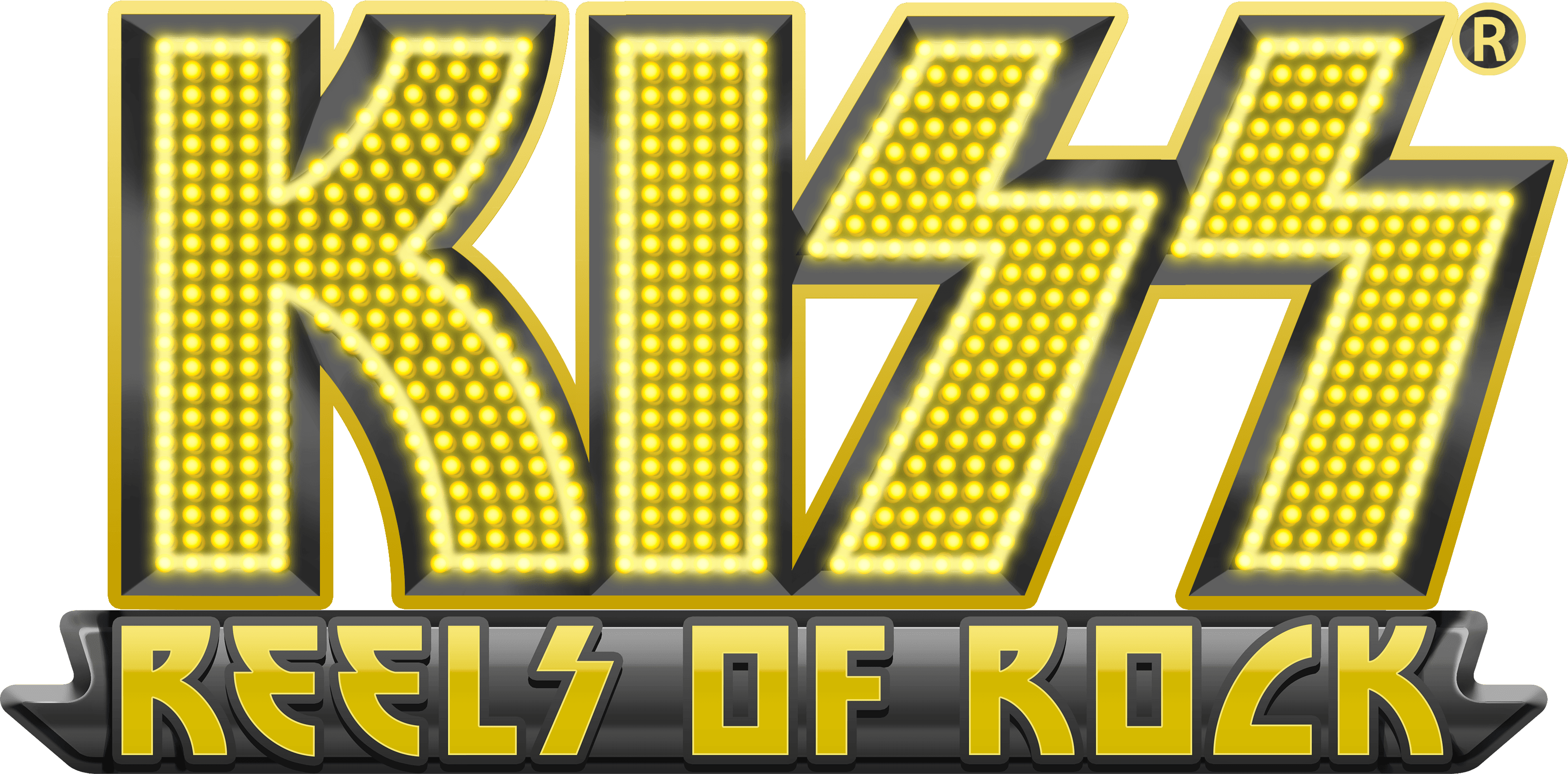 Kiss Reels of Rock logo